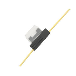 4014 - Säkringshållare med kabel för bilanslutning 0,75 gul