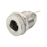 2110-                Gniazdo dc 2,1/5,5 metal przykręcane