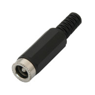 8694-                DC-kontakt 2,5/5,5 för kabel