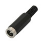 8694-                DC-kontakt 2,5/5,5 för kabel