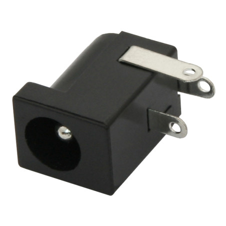 2114-                DC-kontakt 2,5/5,5 plastmontering