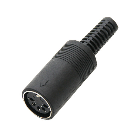 2350-                DIN 180 5-poligt kabeluttag