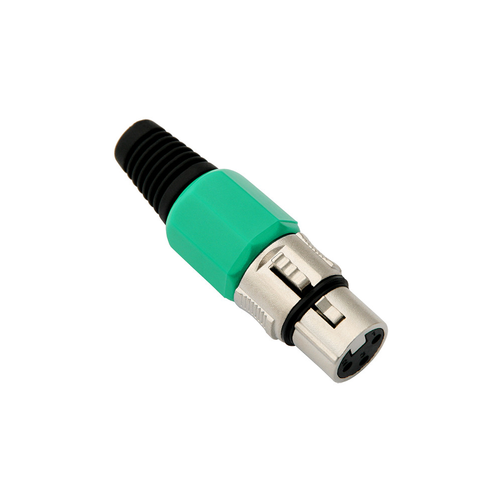 1429 - XLR 3-polig mikrofonkontakt till kabel 1429 - XLR 3-polig mikrofonkontakt till kabel
