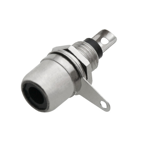 2232- Monteringshållare för RCA-uttag till svart chassi