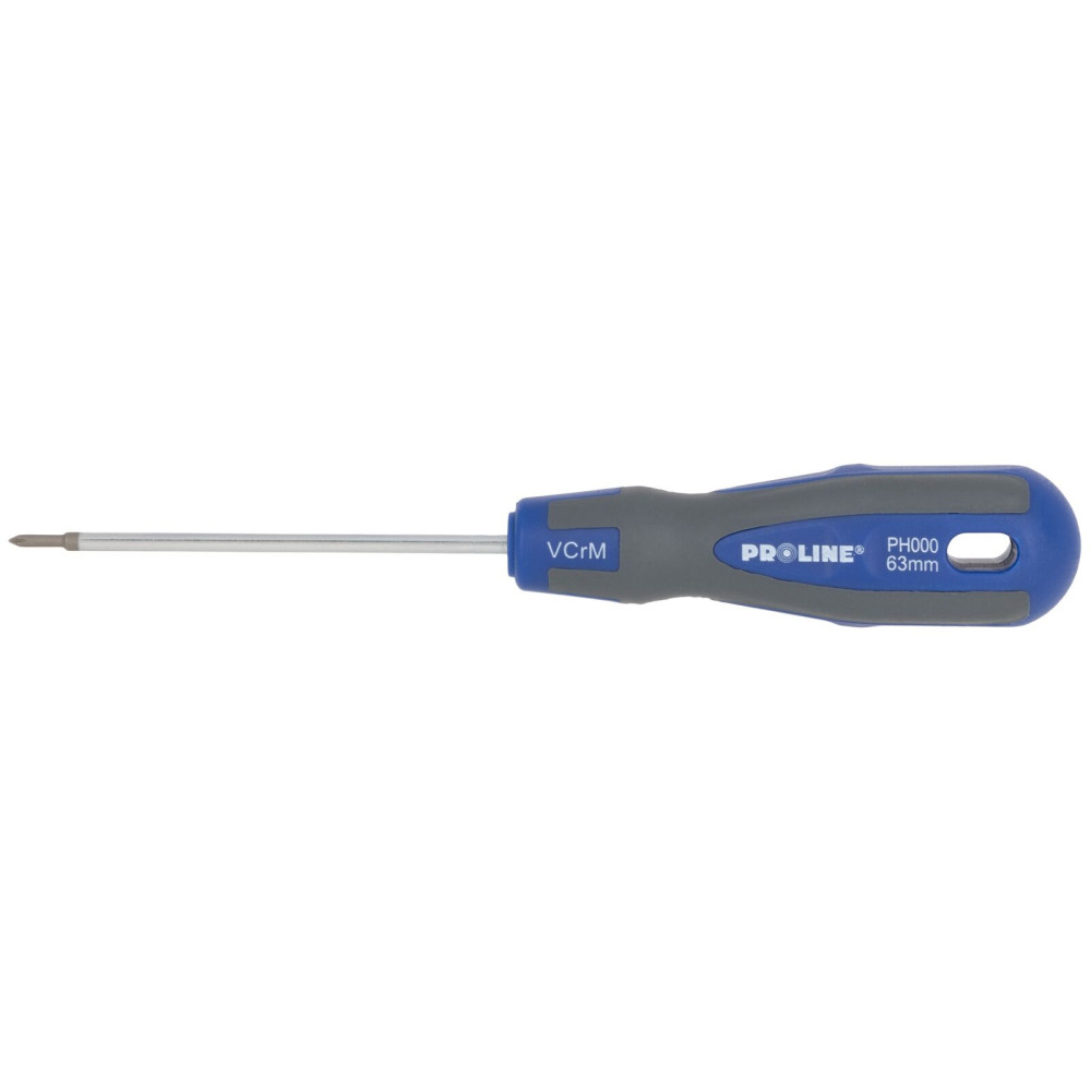 10080 Skruvmejsel Soft Touch korsformad PH000x63 mm, Proline 10080 Skruvmejsel Soft Touch korsformad PH000x63 mm, Proline
