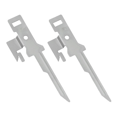 Nycklar för att demontera Kenwood Mask-radio.