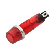2519 - Neonlampa 6mm (röd) 230v
