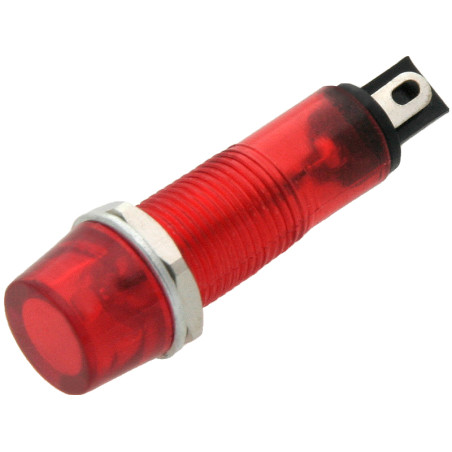 0651- Neonlampa 9mm (röd) 230v | HandlaSmidigt.se
