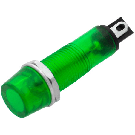 0653- Neonlampa 9mm (grön) 230v | HandlaSmidigt.se