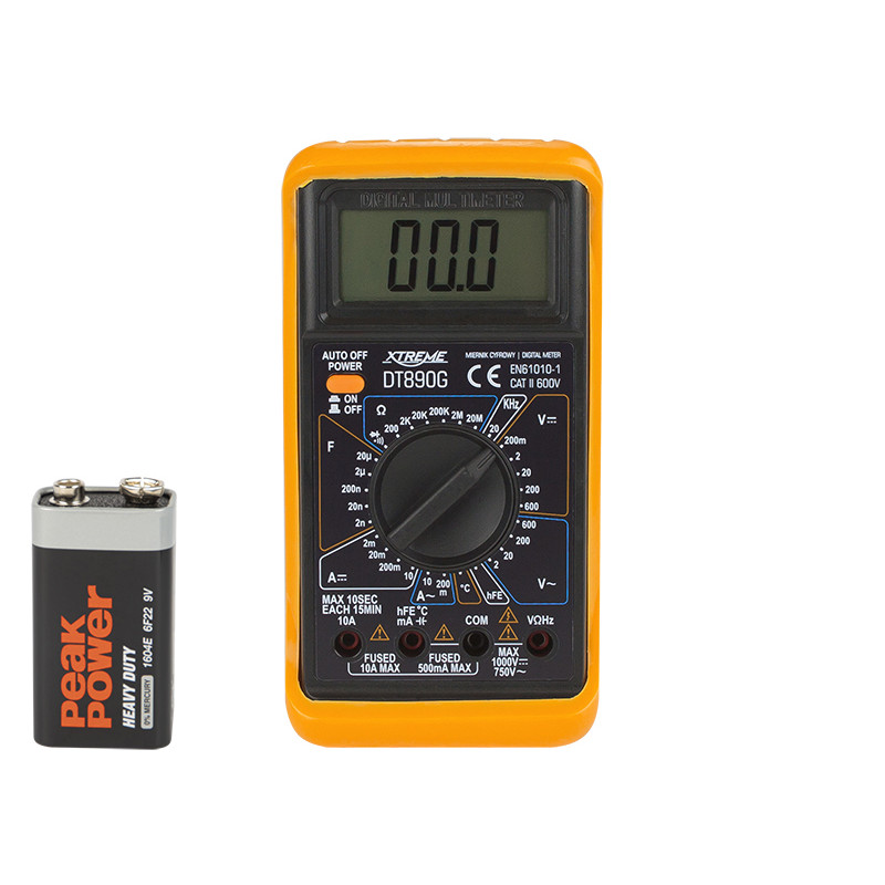 50-107- Digital mätare dt890g xtreme