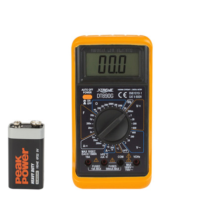 50-107- Digital mätare dt890g xtreme