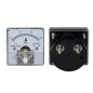 94995 - Analog amperemeter kvadrat 15A + sidokoppling