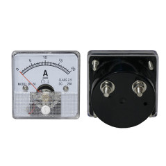 2153 - Analog amperemeter square 20A + shunt
