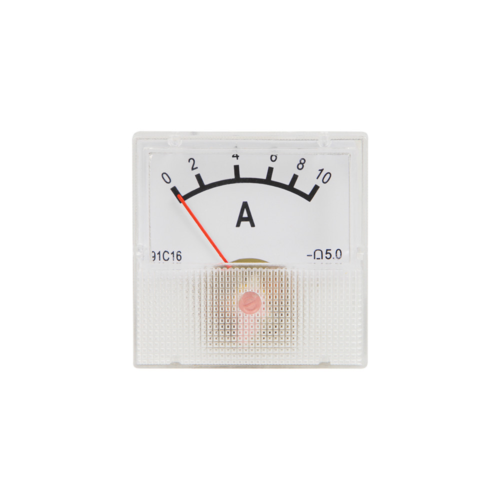 51-510- Analog amperemeter mini square 10A + sidokoppling 51-510- Analog amperemeter mini square 10A + sidokoppling