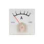 51-510- Analog amperemeter mini square 10A + sidokoppling