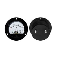 51-030- Analog rund amperemeter 30A med sidogren
