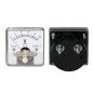 51-210- Analogt voltmeter kvadrat 10v