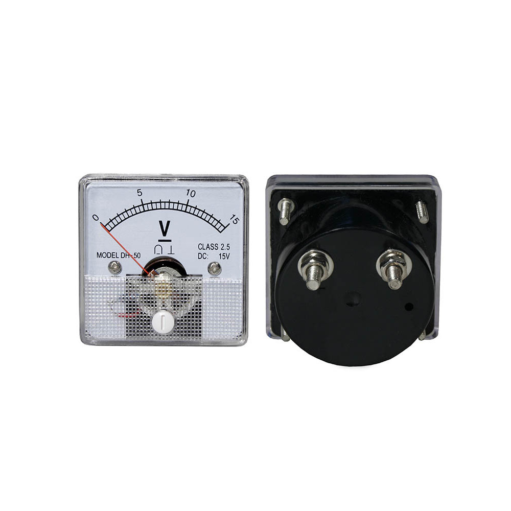 51-215- Analog voltmeter square 15V 51-215- Analog voltmeter square 15V