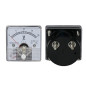2406- Analog voltmeter square 20V