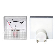 51-615-              Miernik analogowy voltomierz kwadrat mini 15v