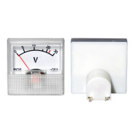 51-630- Analog voltmeter square mini 30V