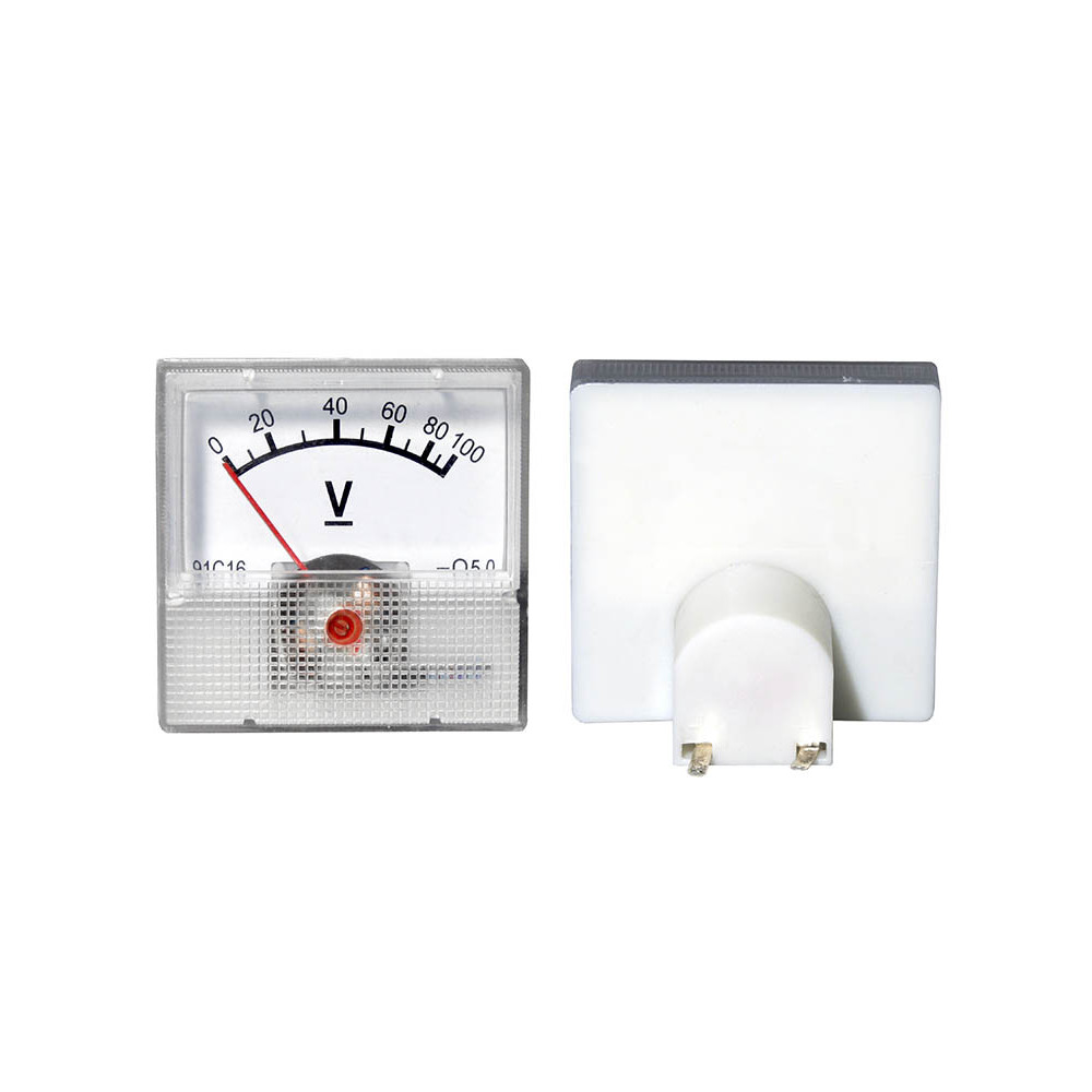 51-611- Analog voltmeter square mini 100V 51-611- Analog voltmeter square mini 100V