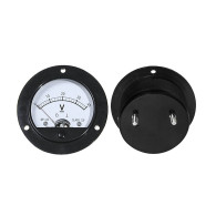 51-140- Analogt voltmeter rund 40V