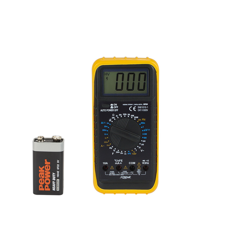 50-164- Digital multimeter my-64 xtreme max 20uf

50-164- Digital multimeter my-64 xtreme max 20uf