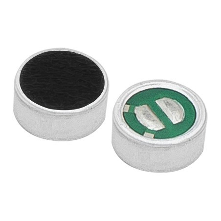 1961- Mikrofon med kapacitiv 36-40db fi-6mm h-2.7mm