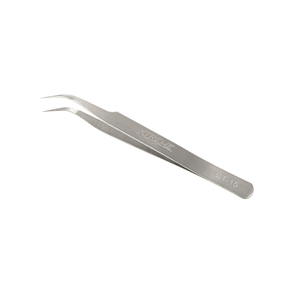 5318- Pinceta pęseta zagięta ostra antymagnetyczna 115mm 5318- Pinceta pęseta zagięta ostra antymagnetyczna 115mm