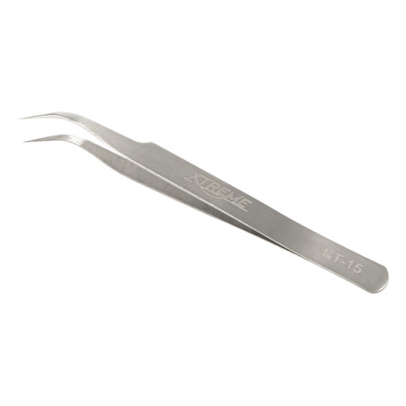 5318 - Pincett med böjd spets, vass, antistatisk, 115 mm | HandlaSmidigt.se