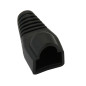 0154- Gummihölje 8p8c svart