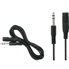 3837- Förlängningskabel jack 6,3mm 3m rak