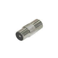 9153- Antennövergång hane-hona metall