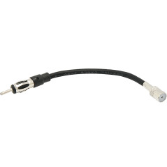 5449 - Bilantennadapter, hona till hane, rak kabel | HandlaSmidigt.se