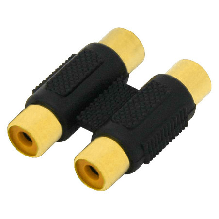 1741- RCA-övergång: 2 hona-2 hona, guldpläterad