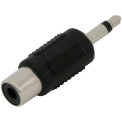 0603- Passage: kontakt 3,5 mm-hona RCA