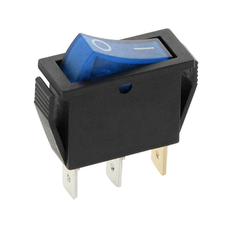 9624- Belysningsströmbrytare mk111 blå 230V