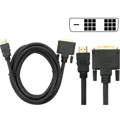 92-021- DVI-HDMI-anslutning 1,5m blister