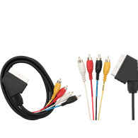 9923 - Anslutning euro-4 RCA 1,5 m HQ