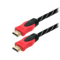 92-053- HDMI-HDMI-kabel röd 4k 1,5m rak