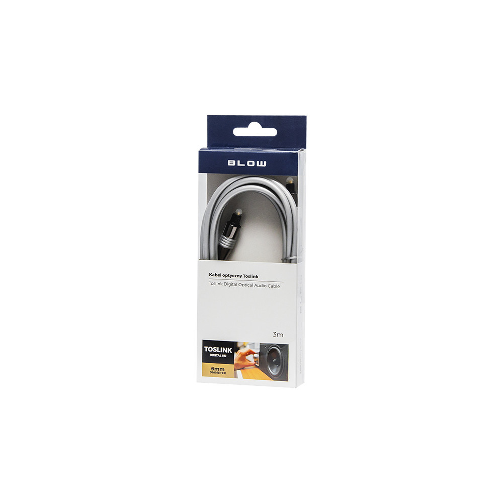 2140 - Optisk toslink-anslutning 5 mm 3 m digital
