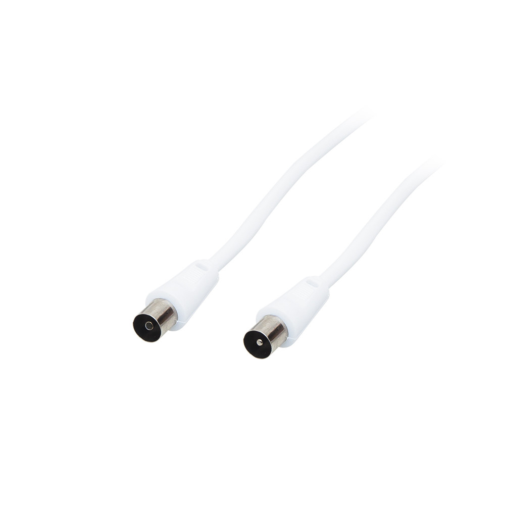 8669 - TV-video-anslutning 4,5m vit 8669 - TV-video-anslutning 4,5m vit