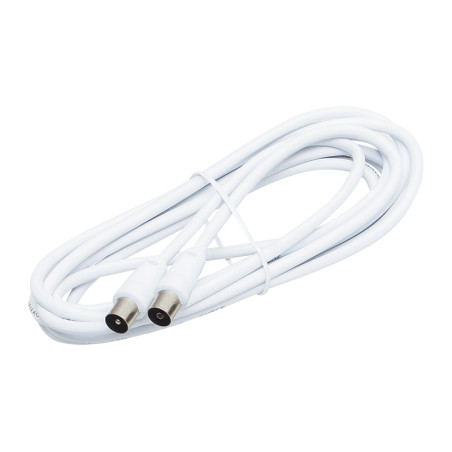 8669 - TV-video-anslutning 4,5m vit