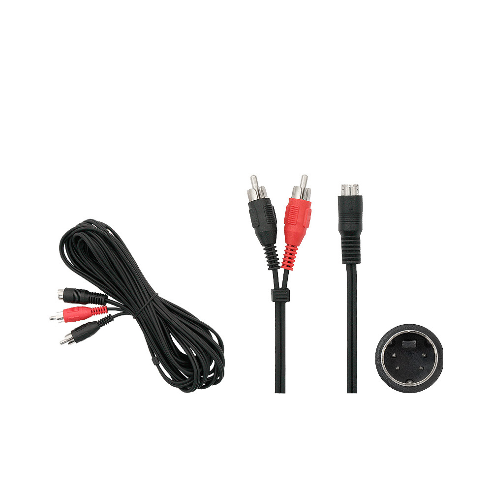 3598 - Anslutning med en svhs-2rca hankontakt 1,2m 3598 - Anslutning med en svhs-2rca hankontakt 1,2m