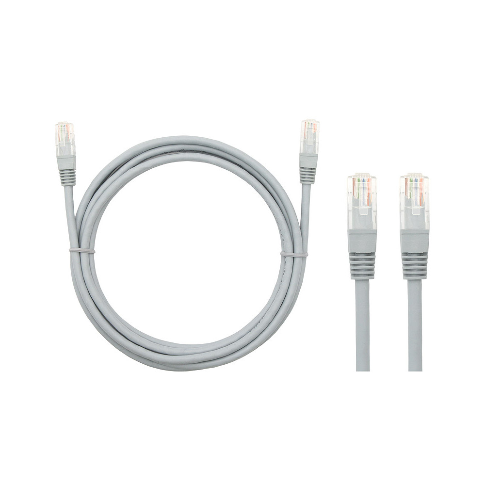 2712- Anslut patchkabel UTP 3,0m grå 2712- Anslut patchkabel UTP 3,0m grå