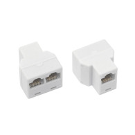 4823 - Telefonuttag med 2 uttag, modul 8p8c