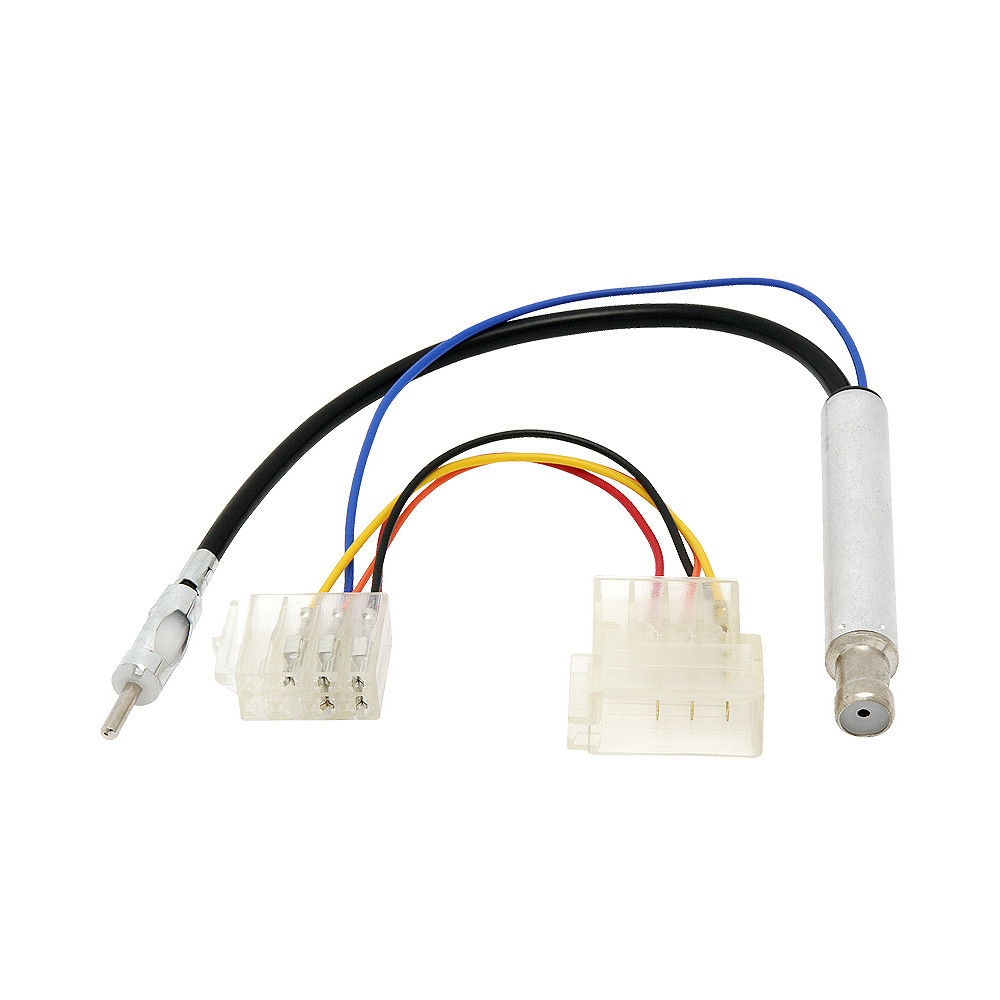 Bilradioantennaväxel med ISO-DIN-anslutning + ISO-ISO Bilradioantennaväxel med ISO-DIN-anslutning + ISO-ISO