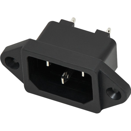 1449 - Anslutningskontakt för dator monteras med skruv