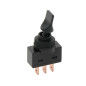 6670- Strömbrytare asw-14d spak 12v svart
